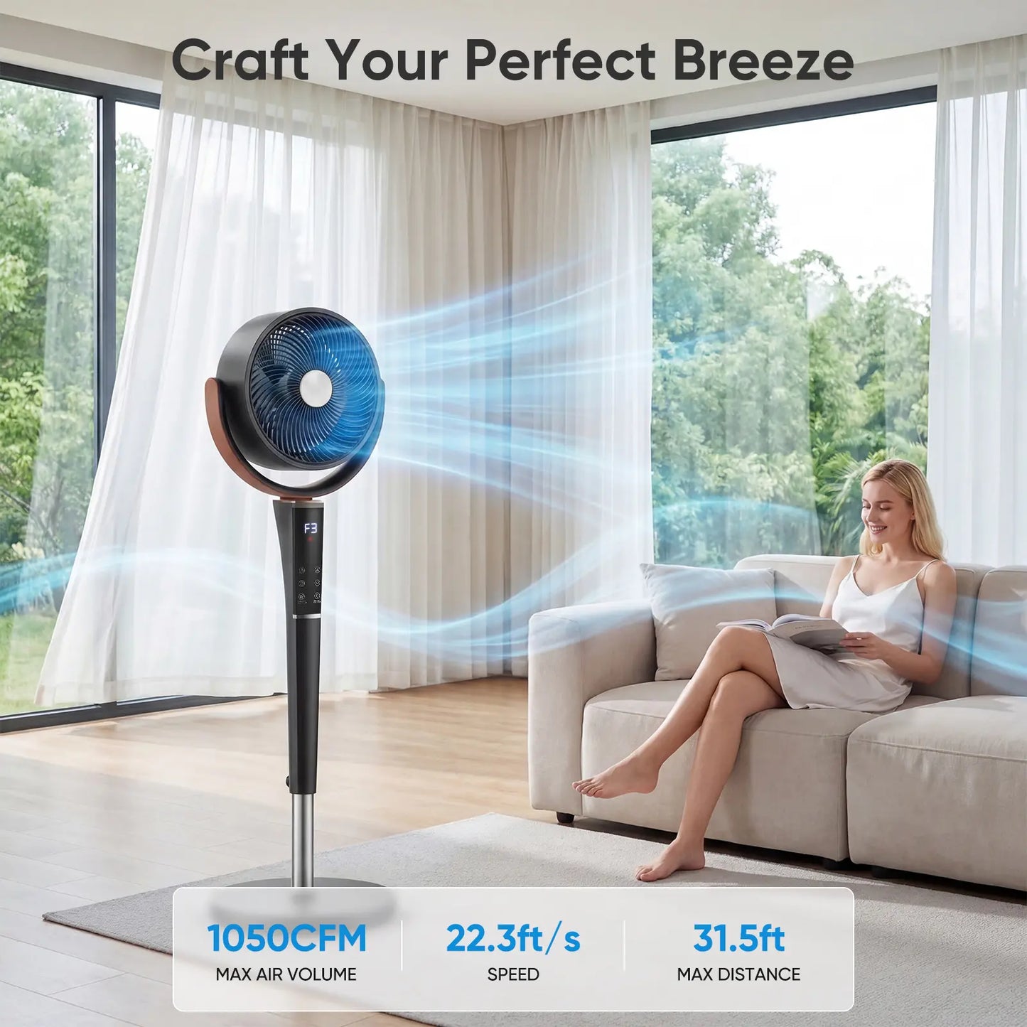 VortaBreeze Pedestal Fan
