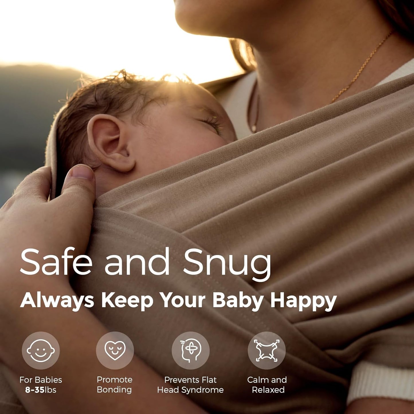CuddleNest Baby Wrap Carrier