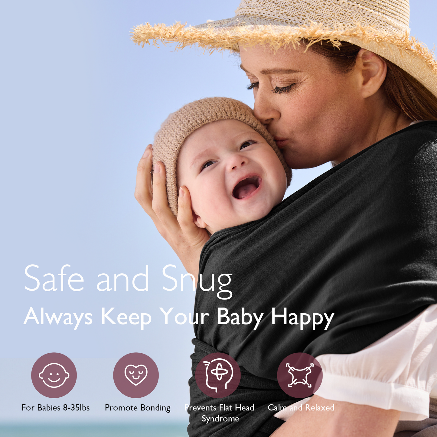 CuddleNest Baby Wrap Carrier