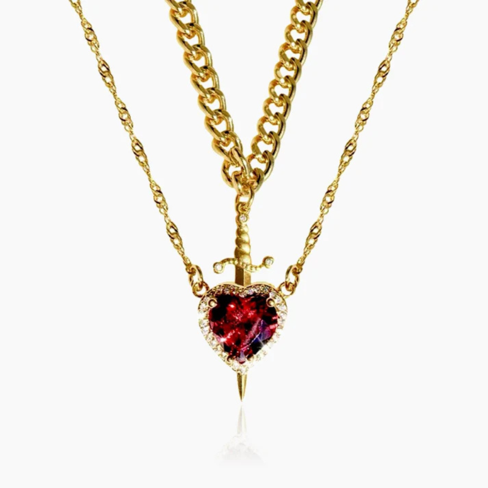 The LoveStruck Heart Necklace