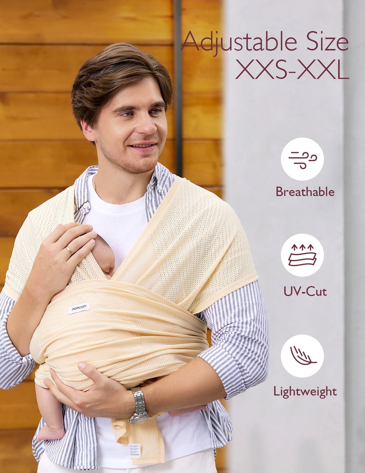 CuddleNest Baby Wrap Carrier