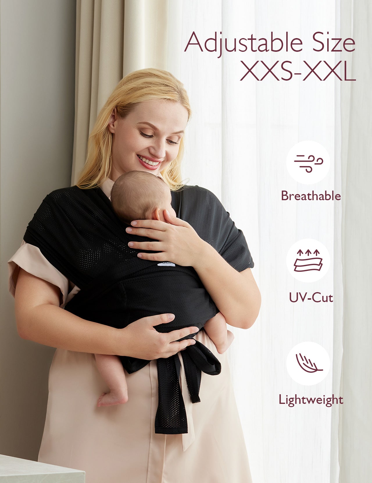 CuddleNest Baby Wrap Carrier