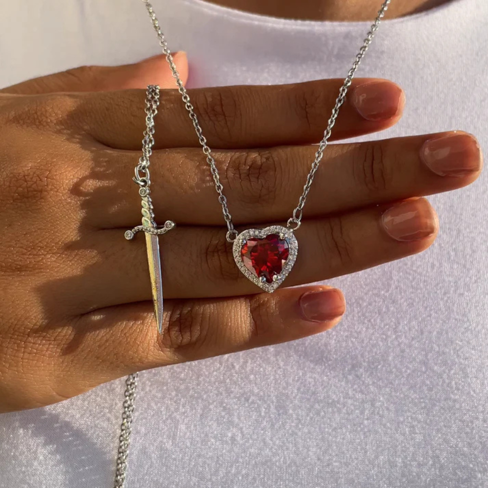 The LoveStruck Heart Necklace