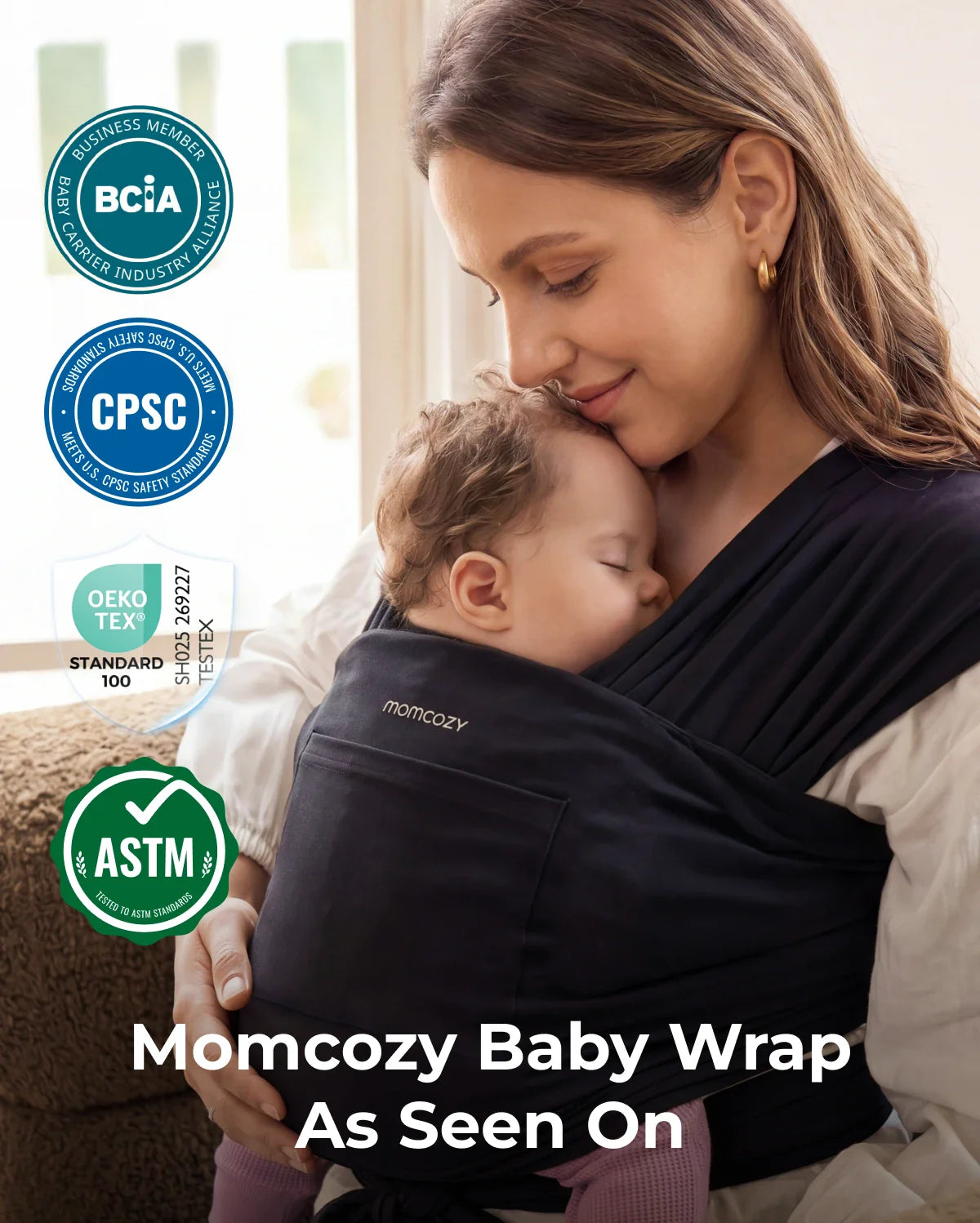 CuddleNest Baby Wrap Carrier