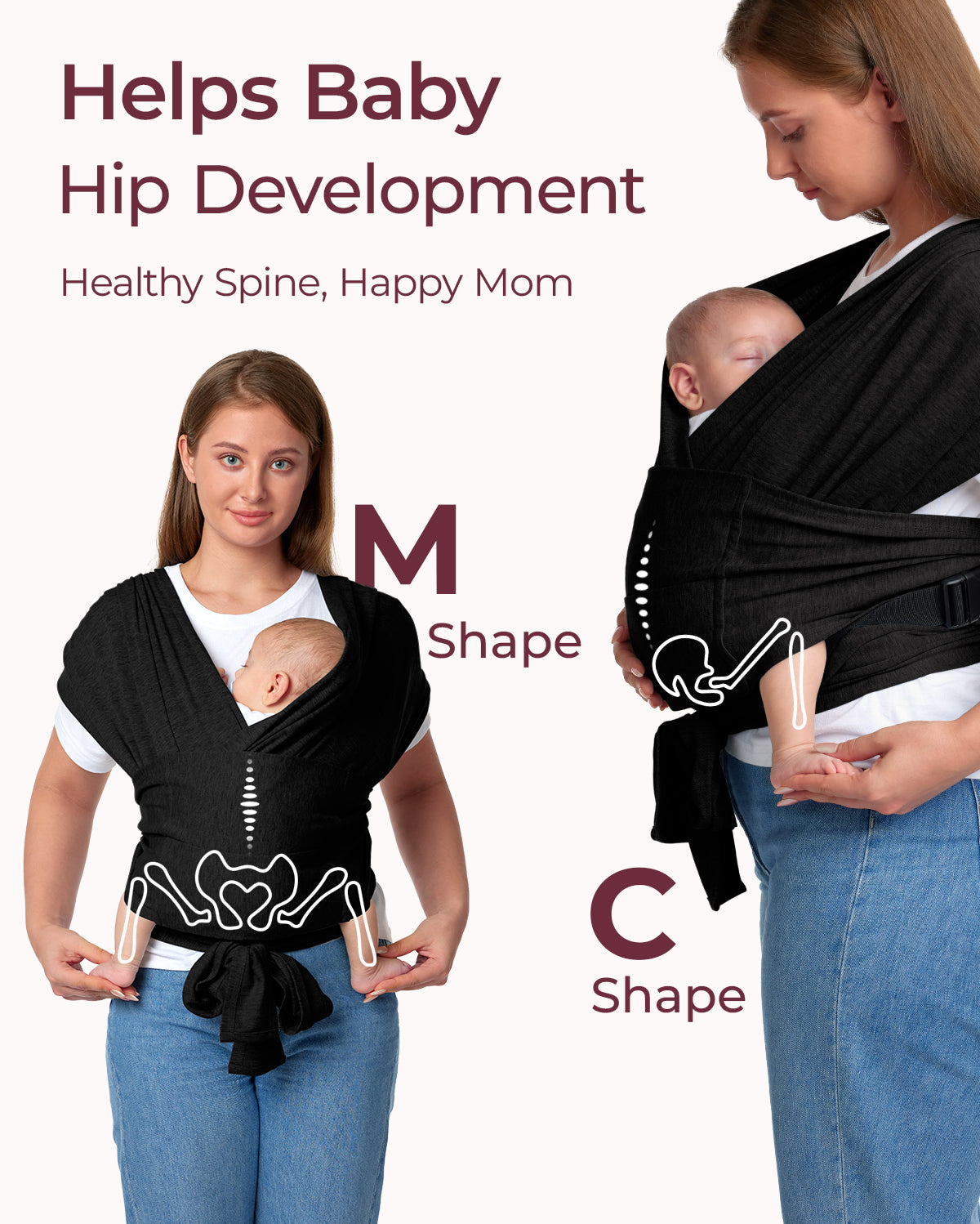 CuddleNest Baby Wrap Carrier