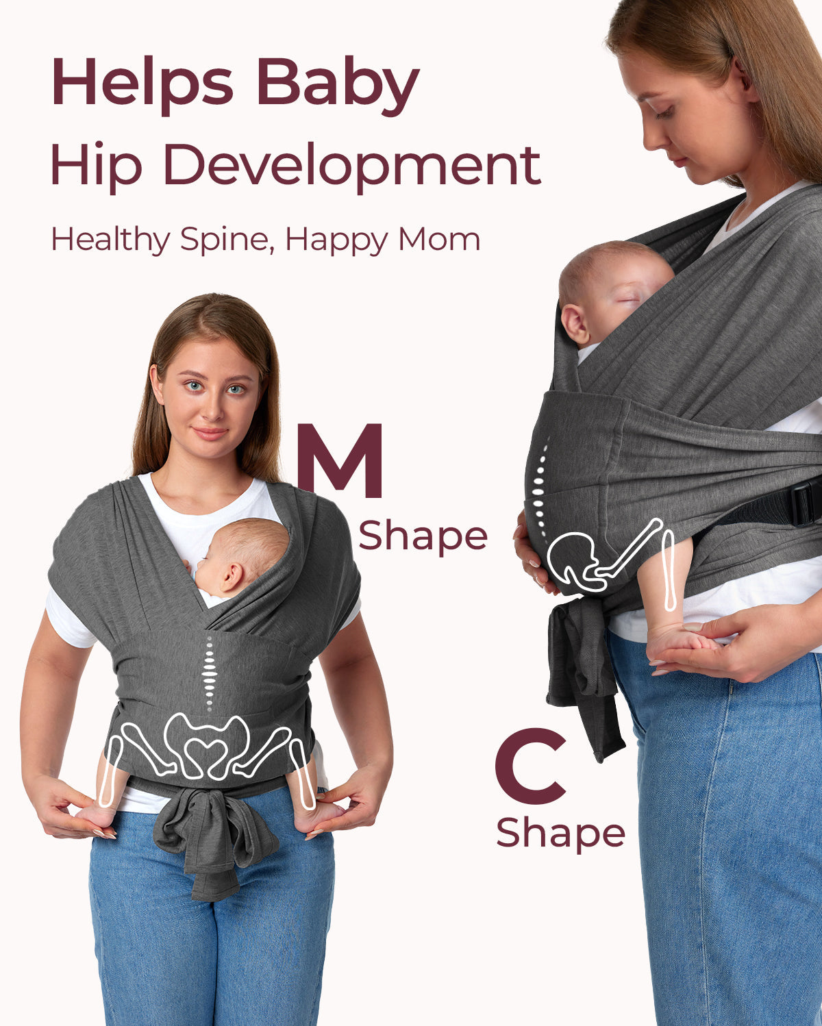 CuddleNest Baby Wrap Carrier