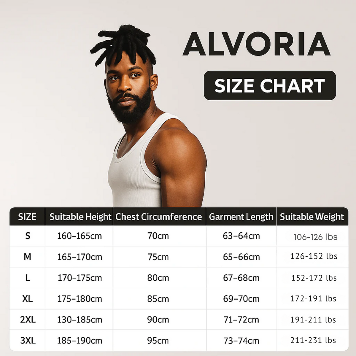 Alvorian Sculp Fit Tank