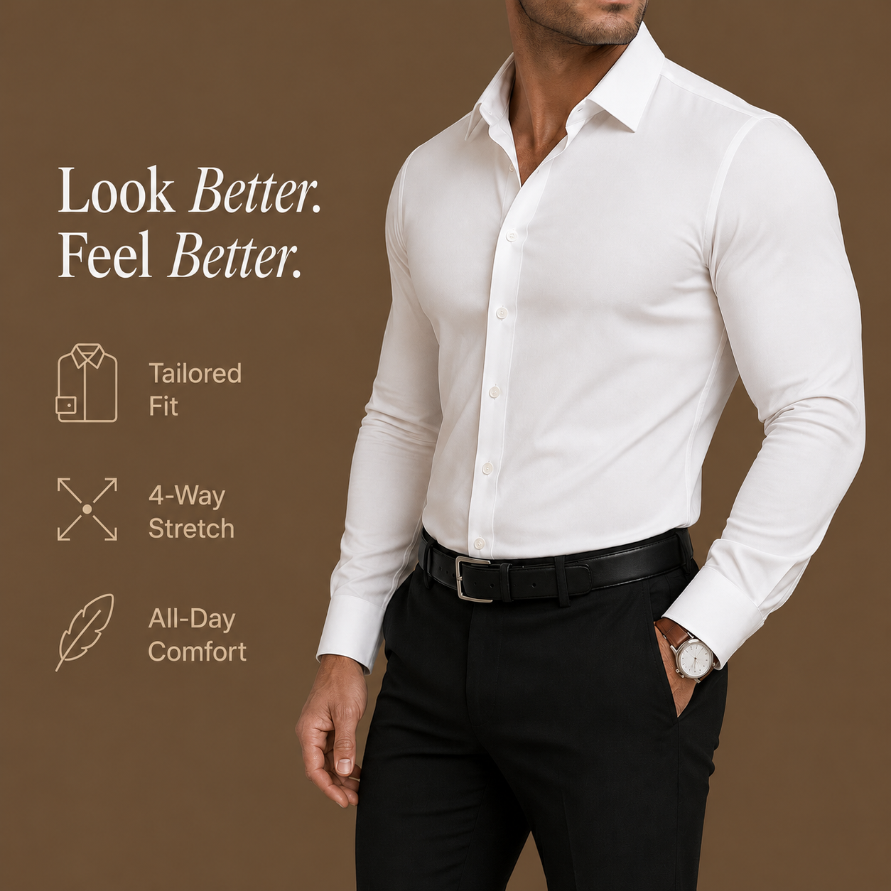 The Stretch Dress Shirt