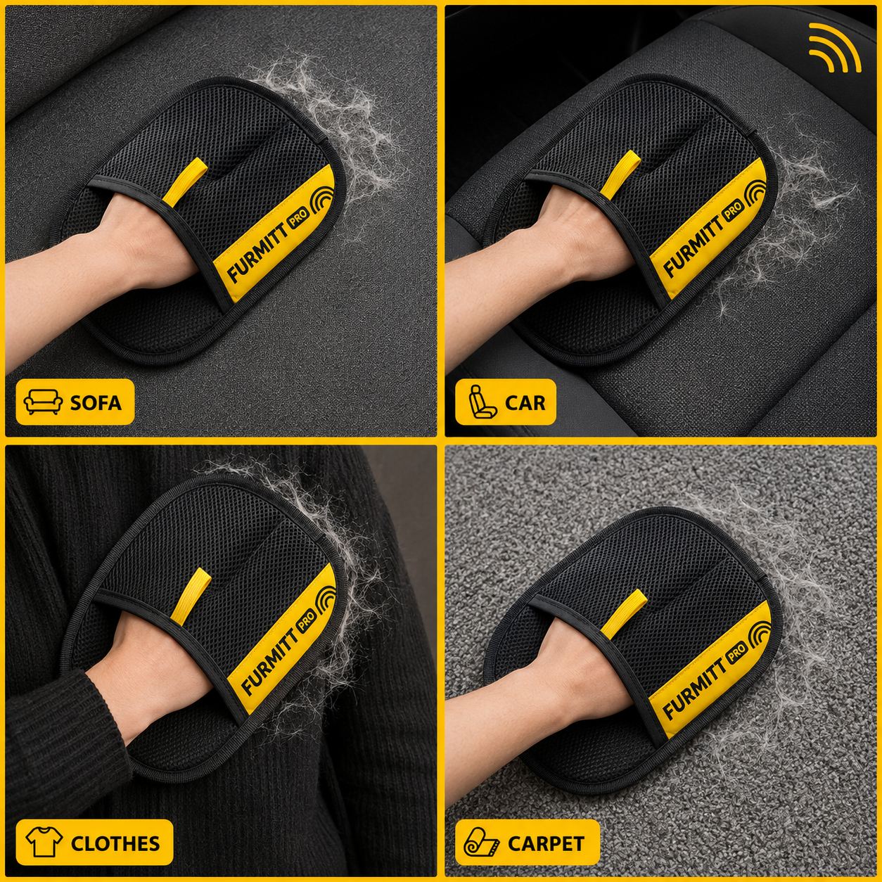 FurMitt Pro Electrostatic Gloves