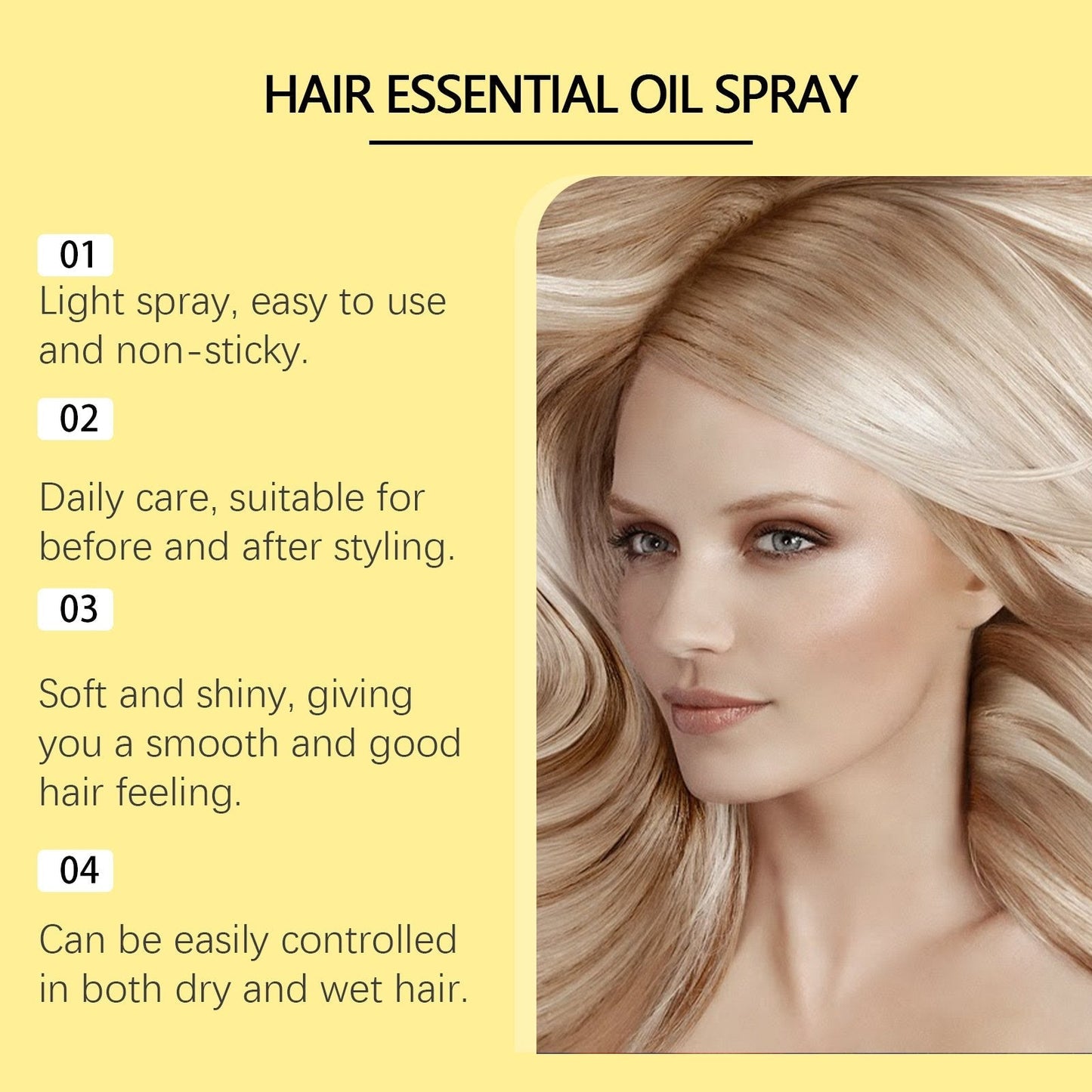 Oil Spray Scalp Spray Conditioner