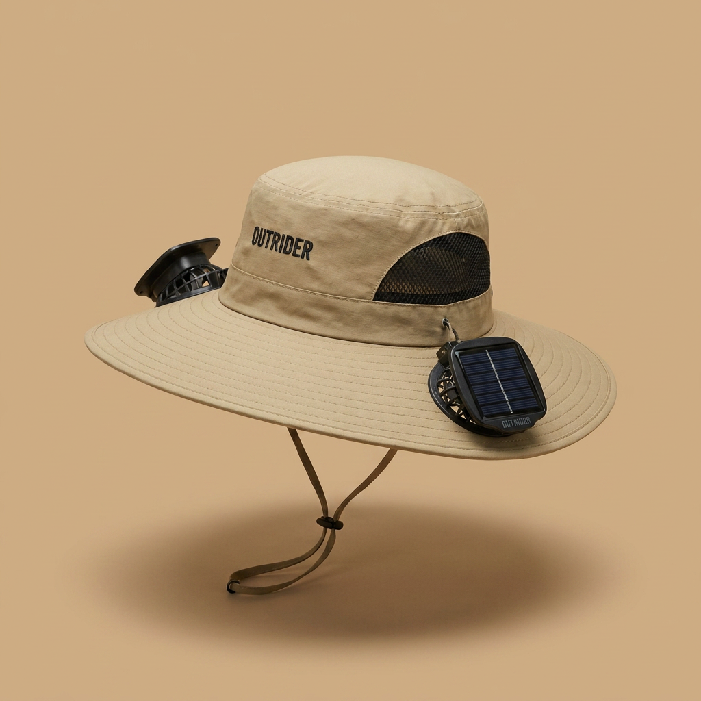 Outrider Solar Fan Hat