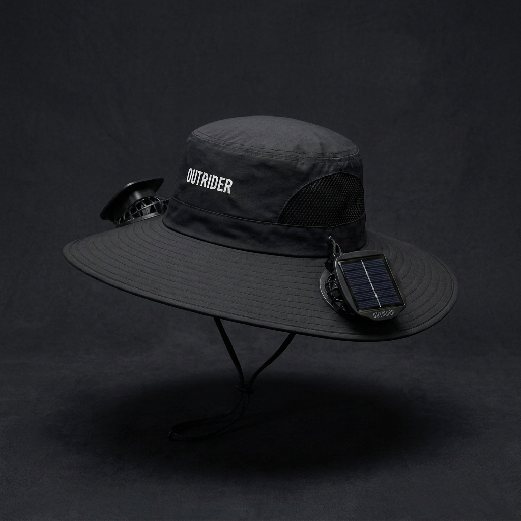 Outrider Solar Fan Hat