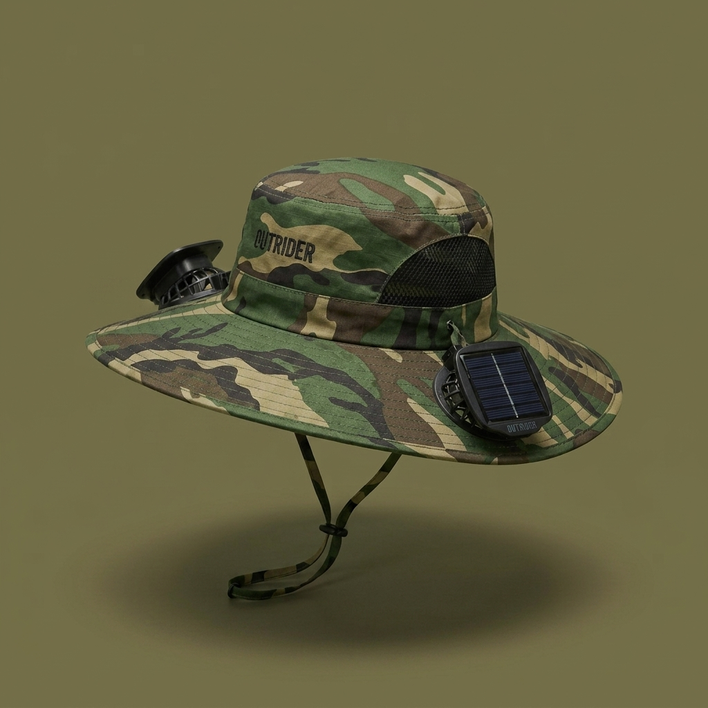 Outrider Solar Fan Hat