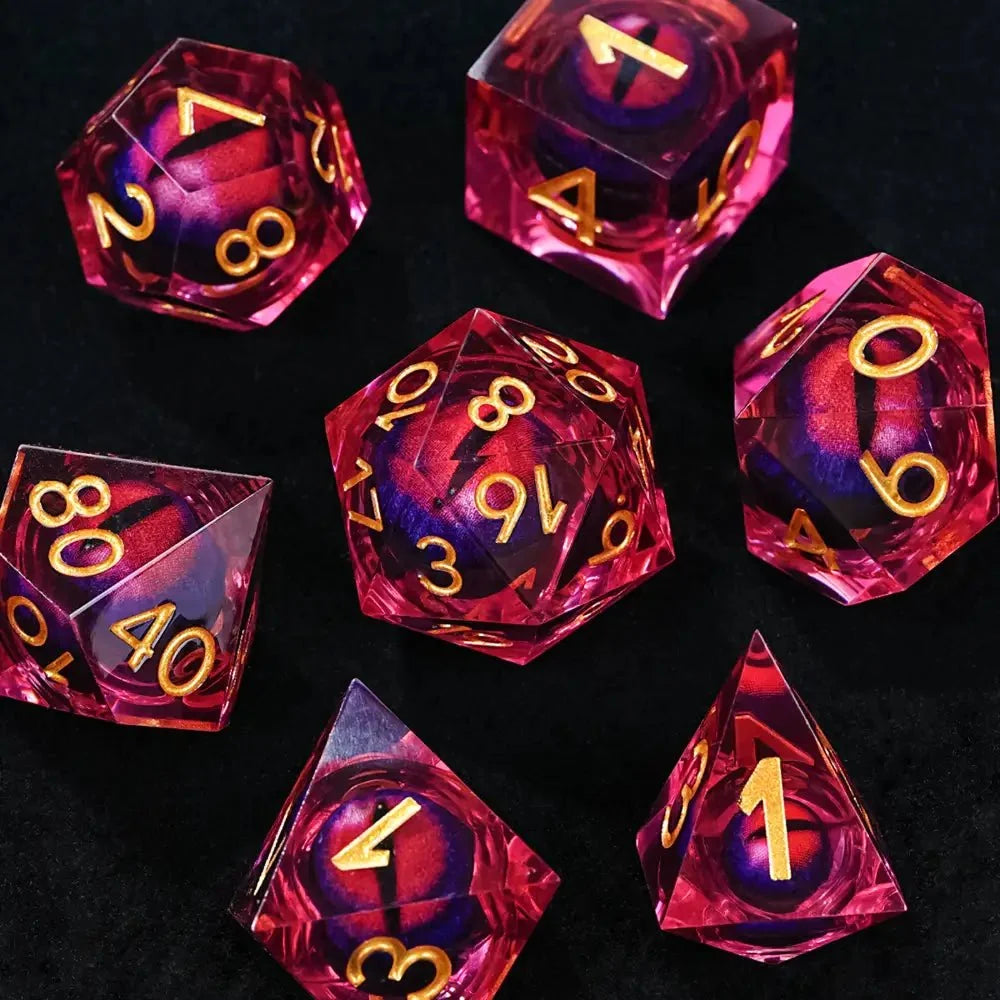 CritBurst Dragon Eye Dice Set