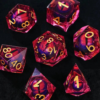 CritBurst Dragon Eye Dice Set