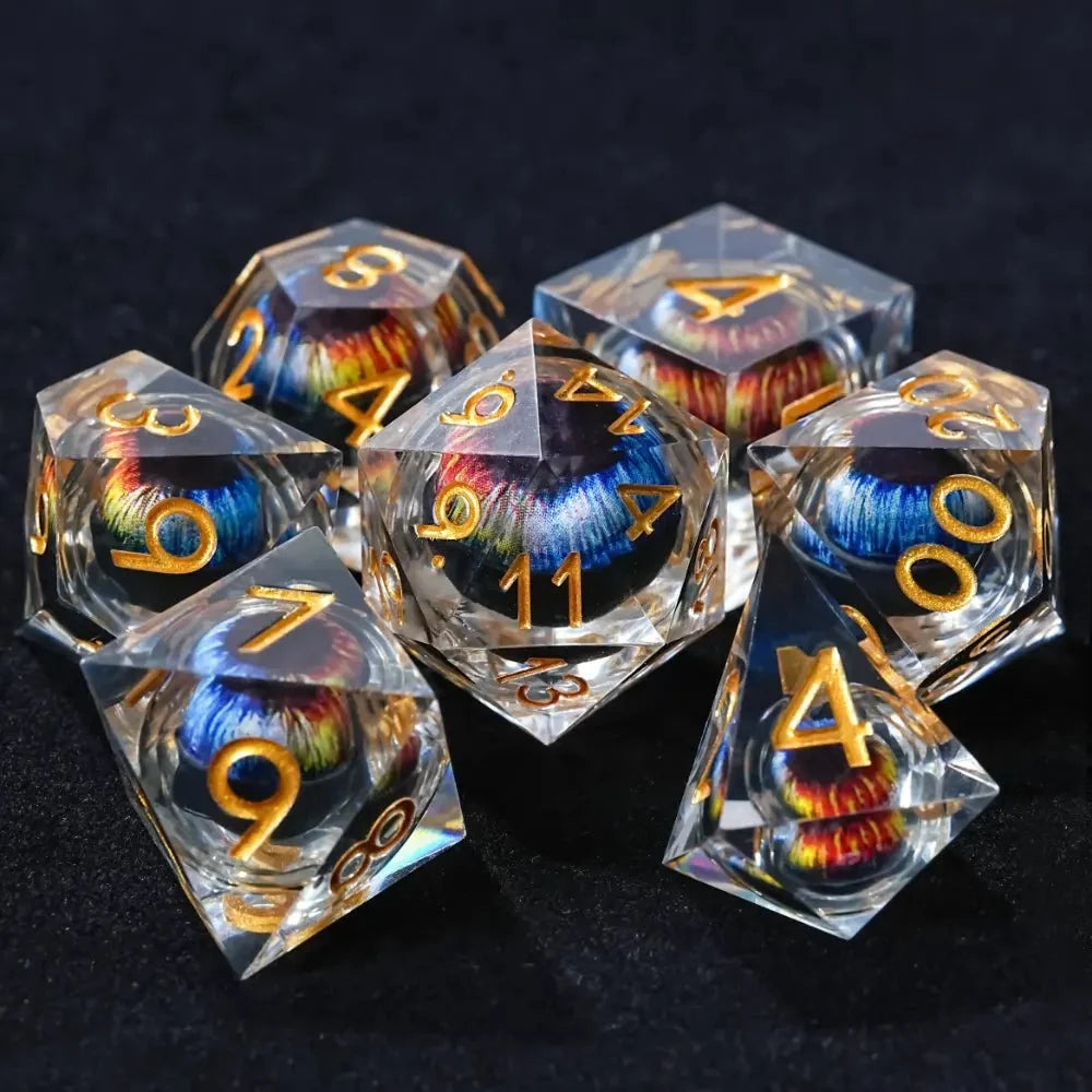 CritBurst Dragon Eye Dice Set