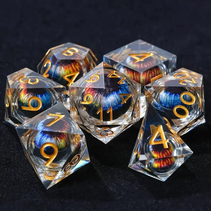 CritBurst Dragon Eye Dice Set