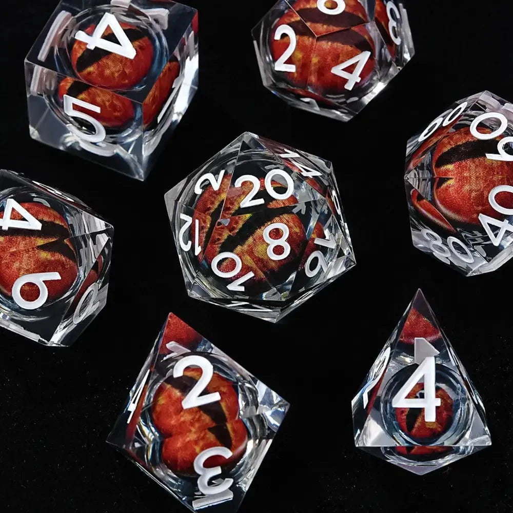 CritBurst Dragon Eye Dice Set