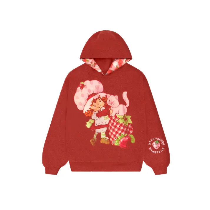 Viral Strawberry Berry Bliss Hoodie