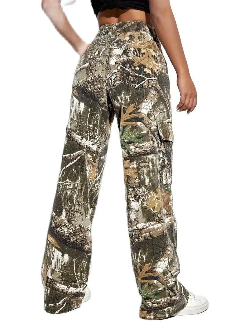 Unisex Camo Cargo Pants