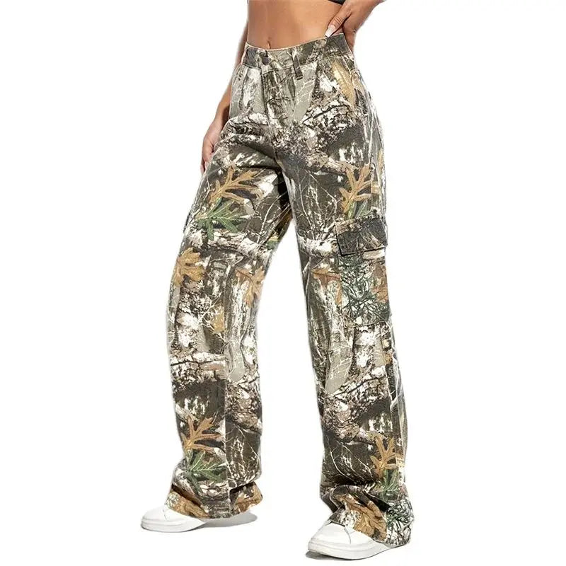 Unisex Camo Cargo Pants