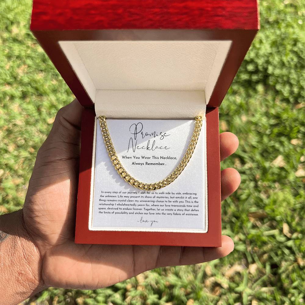 Boyfriend Promise Necklace