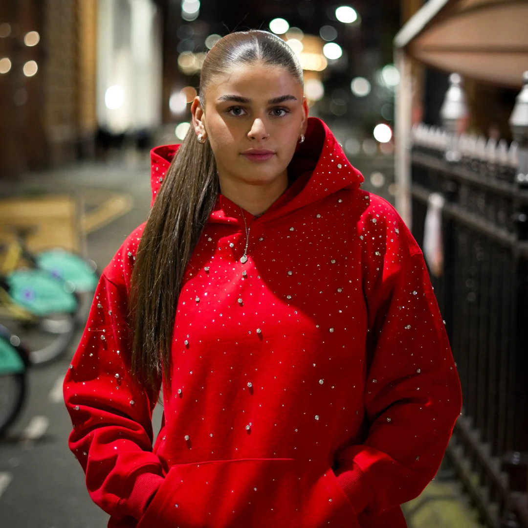 The Rhinestone Galaxy Hoodie