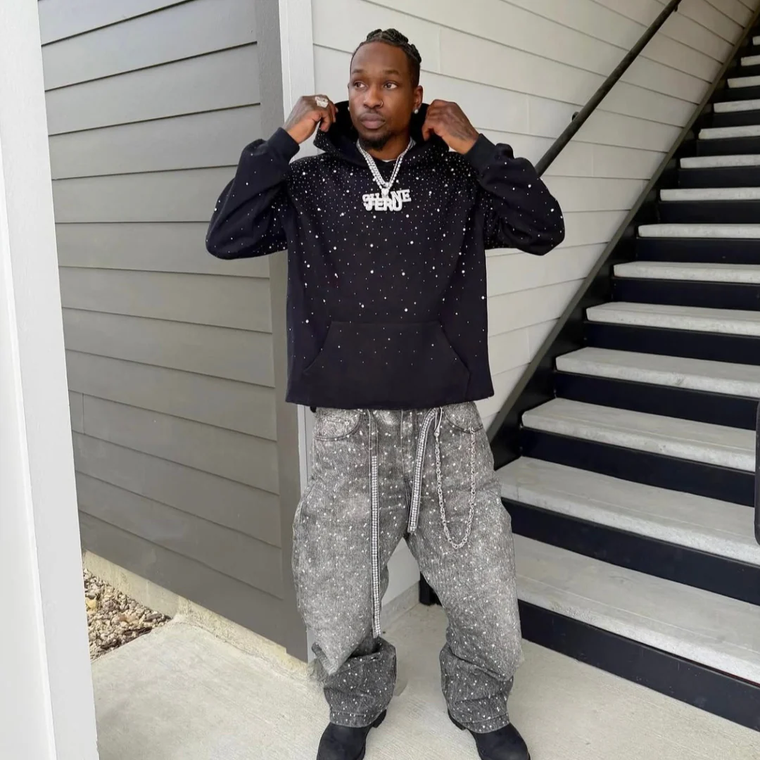 The Rhinestone Galaxy Hoodie