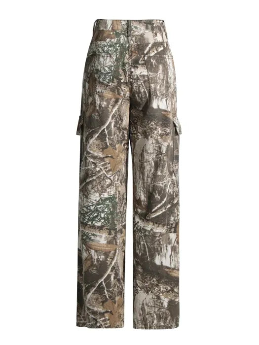 Unisex Camo Cargo Pants