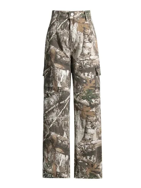 Unisex Camo Cargo Pants