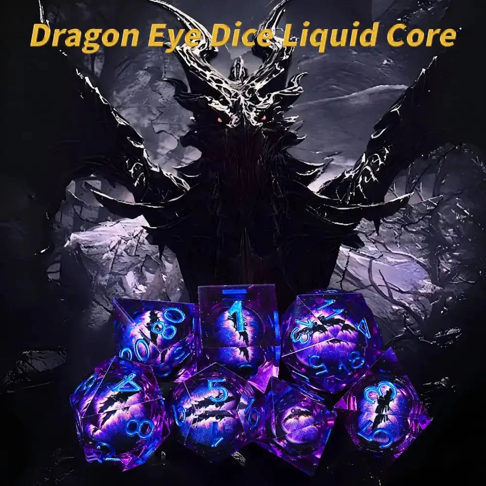 CritBurst Dragon Eye Dice Set