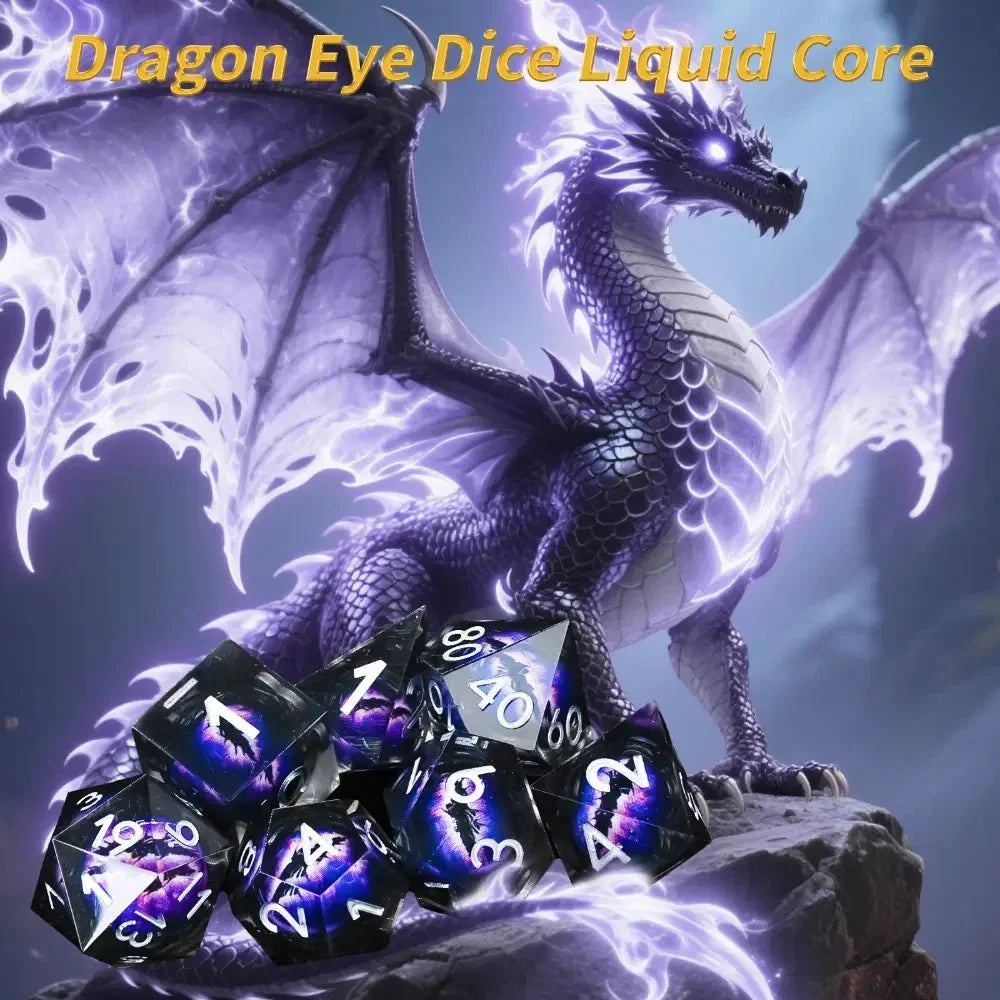 CritBurst Dragon Eye Dice Set