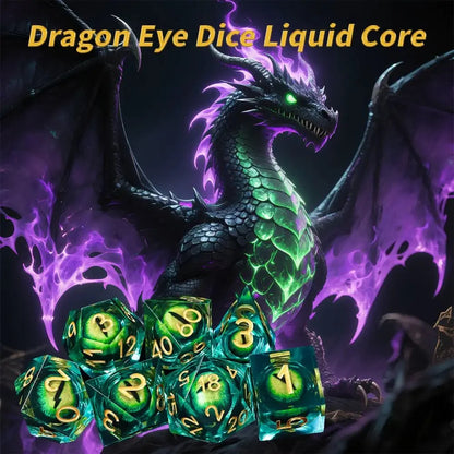 CritBurst Dragon Eye Dice Set