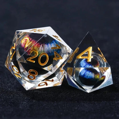 CritBurst Dragon Eye Dice Set