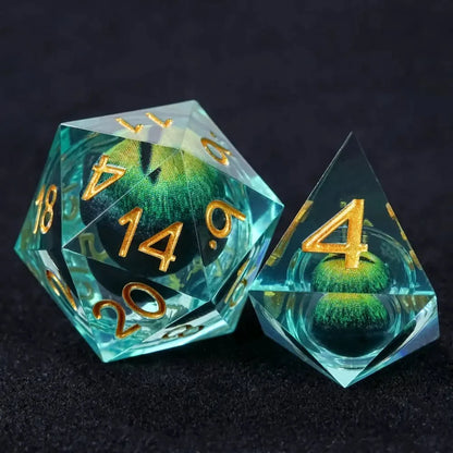 CritBurst Dragon Eye Dice Set